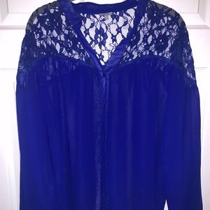 Electric blue Blouse
